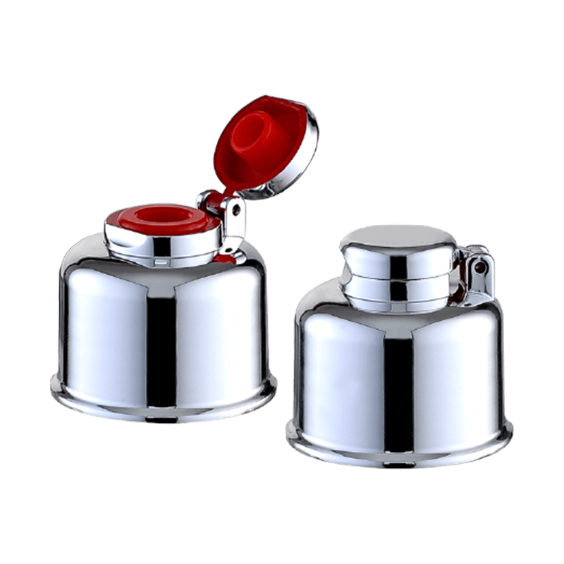 درپوش نازل ظاهر اسپری نقره ای پلاستیکی